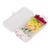 125pcs/box Soft Bait Worms Fishing Lures Luminous PVC Glow Soft Lure Baits for Bass Fishing