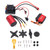 S3650 3100KV Brushless Motor 60A Brushless ESC with 25KG Metal Servo Combo for 1/8 1/10 2S-4S RC Car