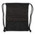 Black Drawstring Backpack Water Resistant String Bag Waterproof Sport Gym Bag for Men Women 44x36cm