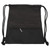 Black Drawstring Backpack Water Resistant String Bag Waterproof Sport Gym Bag for Men Women 44x36cm