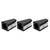 3pcs Portable Mini Billiard Cue Tip Trimmer Shaper Tapper Repair Tool Accessory (Black)