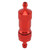 RC Fuel Filter Aluminum Alloy Universal RC Accessory RC Oil Fuel Filter Replacement for RC Airplane Red