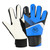 2PCS Children Goalkeeper Gloves Anti Collision Football Goalkeeper Protective Gloves Blue 16‑17cm/6.3‑6.7in