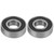 2pcs Ball Bearings Electric Scooter Rear Auxiliary Wheel Bearings for Xiaomi M365/PRO/PRO2