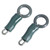 10 Set Durable Back Lead Clips and Locking Tubes Carp Fishing Terminal Tackle Accessories