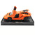 1:32 Scale Alloy Diecast Model Car Alloy Pull Back Toy Car for Children Kids Gift Birthday Orange 3224A