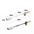 Wood Handle Camping Detachable GasTorch High Power Outdoor Portable Burners Charcoal Burning Tool Picnic BBQ Cooking Flamethrower