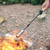 Wood Handle Camping Detachable GasTorch High Power Outdoor Portable Burners Charcoal Burning Tool Picnic BBQ Cooking Flamethrower