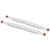 1 Pair of RC Car Rear Straight Arms Aluminum Alloy Rear Straight Arms for TRAXXAS UDR 1/7 Remote Control CarSilver