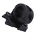 Portable Plastic Torch Mount Flashlight Holder Bracket for Fast Helmet (Black)