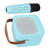 Mini Karaoke Machine Portable Bluetooth Speaker With Wireless Microphone Bass Treble Adjustment Blue