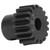 48P Metal Motor Gear 18T Pinion with Screw Upgrade Accessories for 1/10 1/16 RC Car