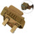 Outdoor Multifunction Tactics Butt Stock Bag Attachment Magazine Clip Cheek Rest Pouchkhaki