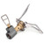 Portable Mini Outdoor Folding Durable Metal Camping Gas Cooking Stove Furnace Burner