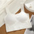Sports Bra Full Coverage Tank Top Style Seamless Comfortable Womens Wireless Bra for Daily Wear White