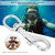 316 Stainless Steel Hook Swivel Eye Clasp Snap Hook for Straps Bags Diving (65mm)