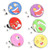 6PCS 25mm Portable Lightweight Ball Marking Tool Metal Hat Clip Marker Practicing Accessory