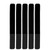 DUUTI 5PCS Bicycle Pump Straps Bike Securing Rack Band Adjustable Reusable for Binding Storage ArrangementBlack