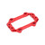 Steering Servo Mount Set Aluminum Alloy Steering Servo Mount Bracket for Arrma Kraton 1/8 RC CarsRed