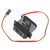RC Servo Black 75kg High Torque Brushless Full Metal with Servo Arms Digital Servo for Axial for Traxxas for Arrma RC Car Robot