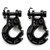 Remote Control Trailer Hook, 2PCS Durable Metal Winch Hook Trailer Hook Replacement for 1/10 TRAX4 Axial SCX10 90046 90047 RR10 Car Model Accessories