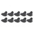 10Pcs Rubber Trekking Pole Foot Cover Nonslip Hiking Pole Feet Cover Outdoor  Accessories