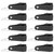 Outdoor Tent Retaining Clips Windproof Fixing Clamp with Carabiners Accessories for Camping Awning Caravan