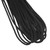 Archery Compound Bow String Nylon Nock Safe Release D Loop Accessory (Black)