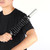 Gear Massage Stick Roller Rod Fitness Yoga Deep Muscle Relaxation Massager Shaft Black