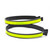 2pcs Bike Trouser Clips Lightweight Reflective Bike Trouser Pants Safety Clip for Night Riding