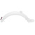 Electric Scooter Rear Fender Mugguard with Hook and Taillight for Xiaomi Mijia M365 AccessoriesWhite
