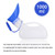 Urinal Bottle Universal Urine Bottle Portable PE 1000ml Elderly Care for Men Women
