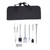 20pcs BBQ Tool Set Stainless Steel Spatula Fork Tongs Brush Grilling Utensils with Storage Bag for Outdoor Barbecue