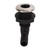 3/4in Marine Elbow Outlet Nylon Hull Hose Connector Marine Hardware Accessories Black