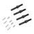 4Pcs Steel Front Rear Portal Stub Axle Drive Shaft for FMS FCX24 1/24 RC Car Upgrade Accessories