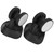 1 Pair Black Luggage Wheel Universal Suitcase Replacement Accessory Outdoor Supplies
