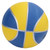 Rubber Basketball Size 5 Indoor Outdoor Training Game and Play Basketball for Kids(Blue Yellow )