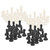 2 Set Plastic Chess Pieces Magnetic Party Activity Games Entertainment Accessories