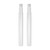 2Pcs 60mm Bicycle Presta Valve Extender Inner Tyre Valves Extension (Silver)