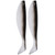 2Pcs/Lot New Vivid Artificial Soft Lures False Fishing Bait Accessory(Black)