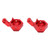 Front Steering Cup Accurate Combination Aluminum Alloy RC Car Steering Cup for 1/16 SG‑1603/SG‑1604 RC CarRed