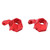 Front Steering Cup Accurate Combination Aluminum Alloy RC Car Steering Cup for 1/16 SG‑1603/SG‑1604 RC CarRed
