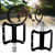 Bike Pedal Aluminium Alloy Nonslip Lightweight Bike Foot Pedal for Mountain Bike Folding Bike Black S