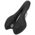 Mountain Bike Saddle Comfortable PU Leather Breathable Mountain Bike Saddle SeatBlack
