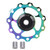 Mountain Bike Aluminium Alloy Rear Derailleur Pulley Bearing Guide Pulley Bicycle Cycling Accessorycolorful-11T
