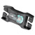 Buckle Connection Signal Light Waterproof Military Hunting Survival Safety Strobe LightBlack Color Bottom Blue Light