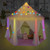 Kids Play Tents,Princess Castle Play Tent Girls Playhouse Toy Game House with a String of 40 St