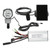 Electric Bike Lithium Battery Conversion Kit 25A Controller LCD8S Panel Set for 500W 750W Motor