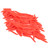 2 Bag Rubber Fishing floats Floating Fish Drift Flat Tail Triangle Buoy Fishing AccessoryM Red