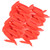 2 Bag Rubber Fishing floats Floating Fish Drift Flat Tail Triangle Buoy Fishing AccessoryM Red